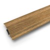 Плинтус пластиковый Ideal 217 Дуб темный 55 мм