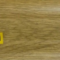 Плинтус пластиковый Ideal 219 Дуб натуральный 55 мм Коричневый.