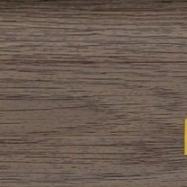 Плинтус пластиковый Ideal 321 Падук 55 мм Коричневый.