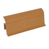 Плинтус пластиковый Ideal 241 Вишня 55 мм Коричневый.