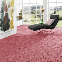 Ковролин Корсика 380 Розовый.