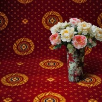 Ковролин Лидер Круг Роза .