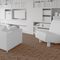 Ковролин Ivano 820 Коричневый.