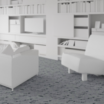 Ковролин Ivano 926 Серый.