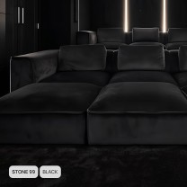 Ковролин STONE (Стоун) 99 • Black .