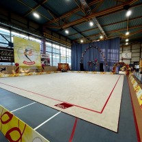 Ковер для художественной гимнастики GYMSPORT PROF PREMIUM (профессиональный) 4Х4Х0.008М .