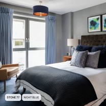 Ковролин STONE (Стоун) 77 • Night Blue .