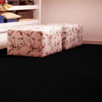 Ковролин ФлорТ Экспо 01019 Чёрный.