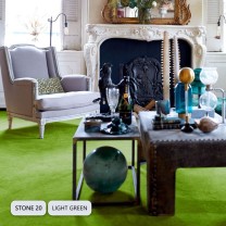 Ковролин STONE (Стоун) 20 • Light Green .