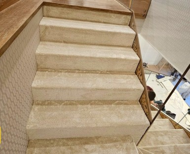 Лестница в доме Одинцовский р-н, деревня Жуковка