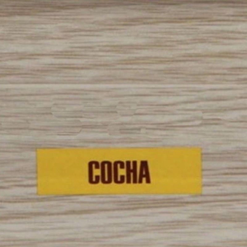 Плинтус пластиковый Ideal 271 Сосна 55 мм Бежевый.