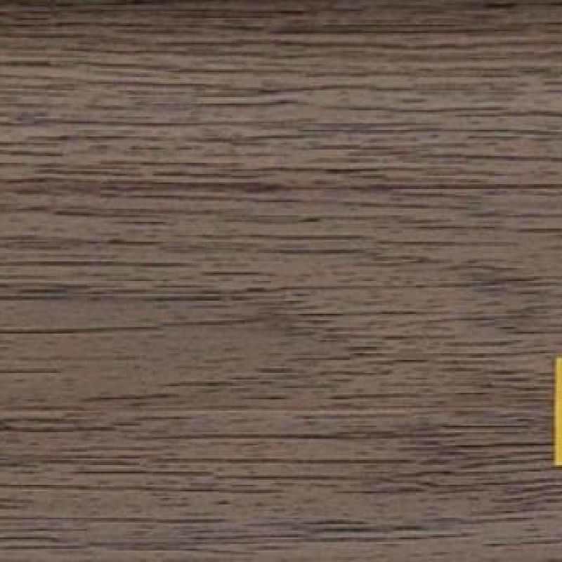 Плинтус пластиковый Ideal 321 Падук 55 мм Коричневый.