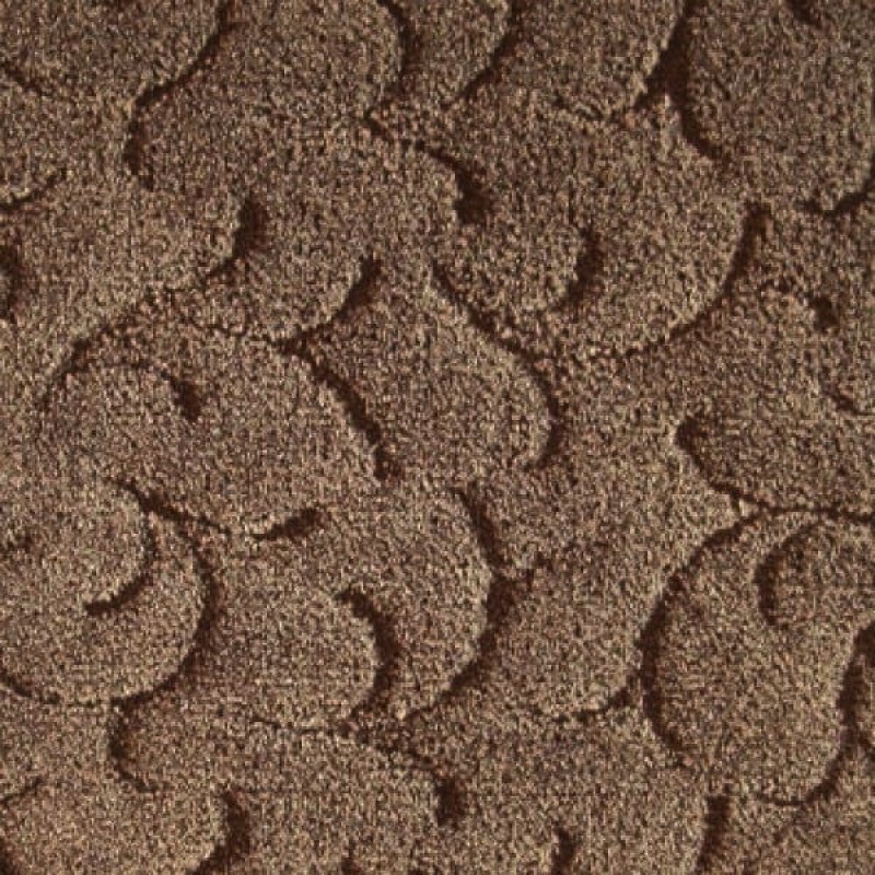 Ковролин Скролл Альпы 820 Коричневый.