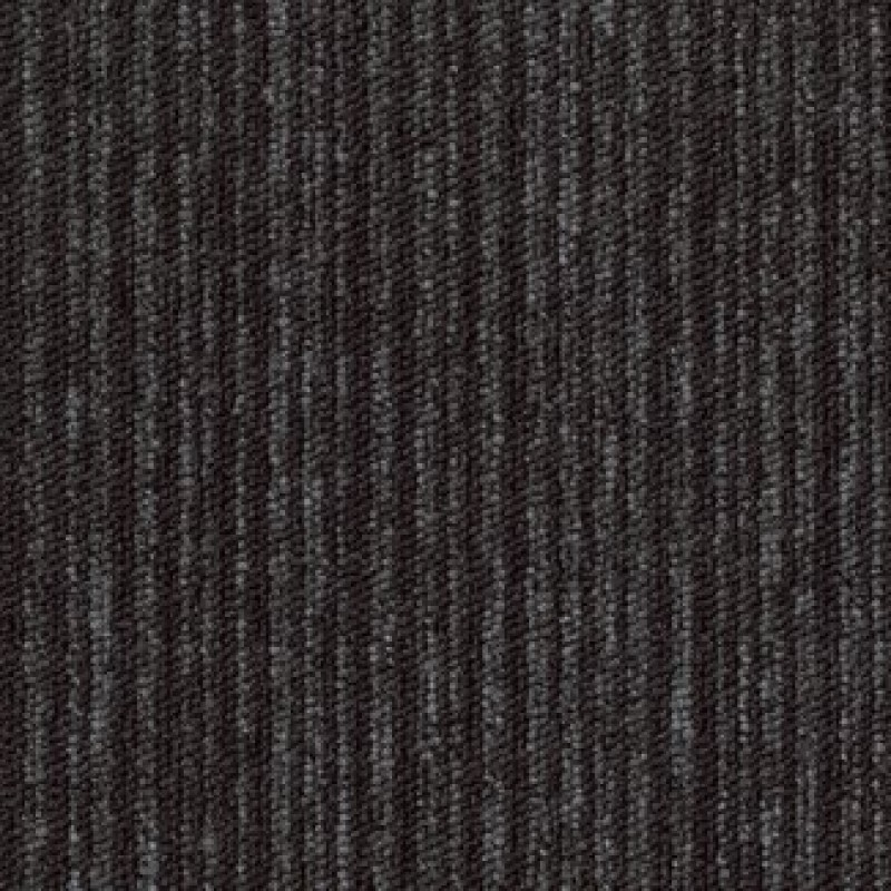 Ковровая плитка Essence Stripe (Эссенс Страйп) 9982 Черный.