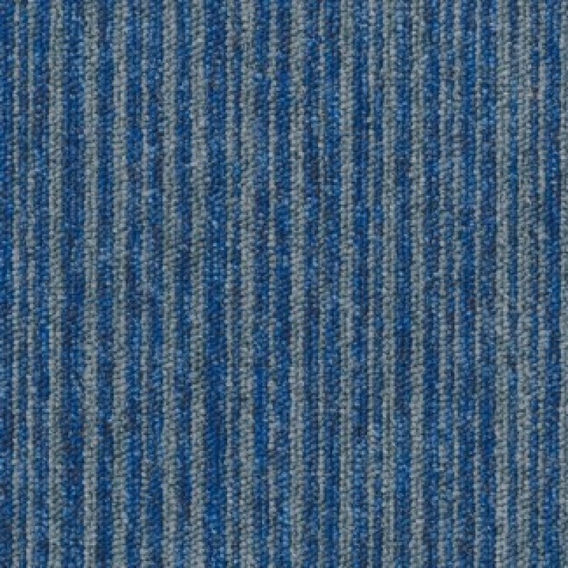 Ковровая плитка Essence Stripe (Эссенс Страйп) 8522 Синий.