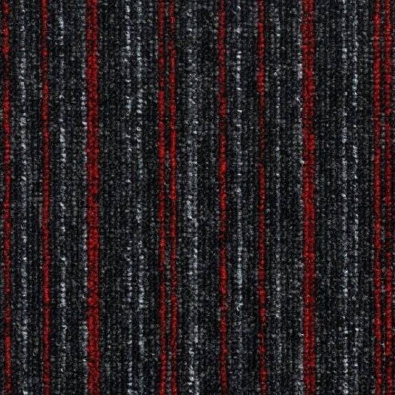 Ковровая плитка Bonkeel Party Line (Пати Лайн) Red Accent Красный.