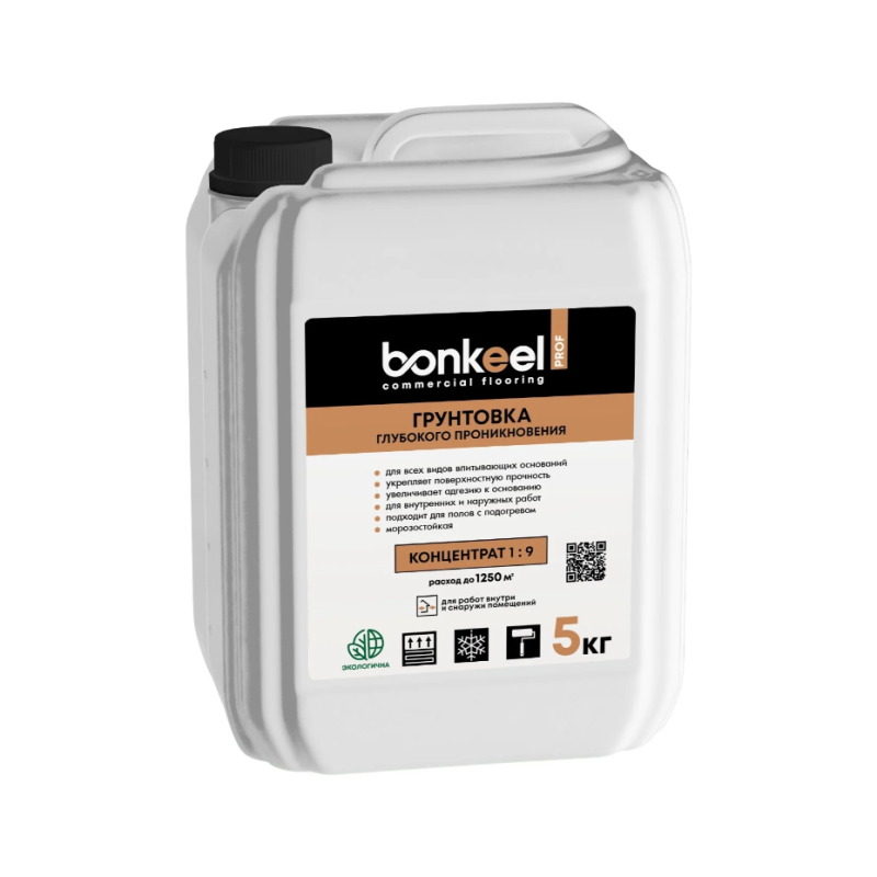 Грунтовка глубокого проникновения Bonkeel Prof (Бонкель Проф) 5 кг .